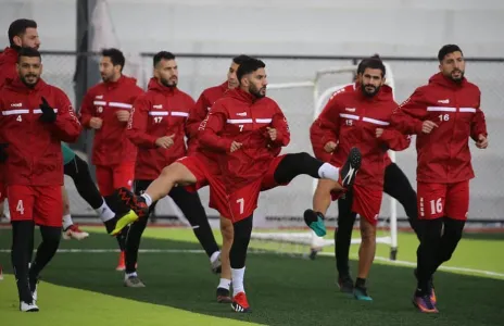 Football Lebanon - تدريبات مغلقة لمنتخب لبنان في المنارة