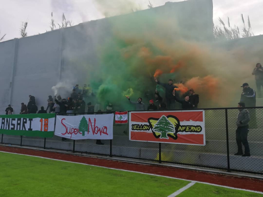 Football Lebanon - منتخب الكرة تمرن أمام مشجعيه ويسافر الليلة إلى الإمارات للمشاركة في كأس آسيا