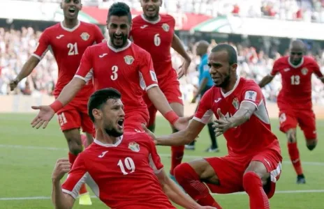 Football Lebanon - الأردن يسقِط أستراليا حاملة اللقب برأسية بني ياسين
