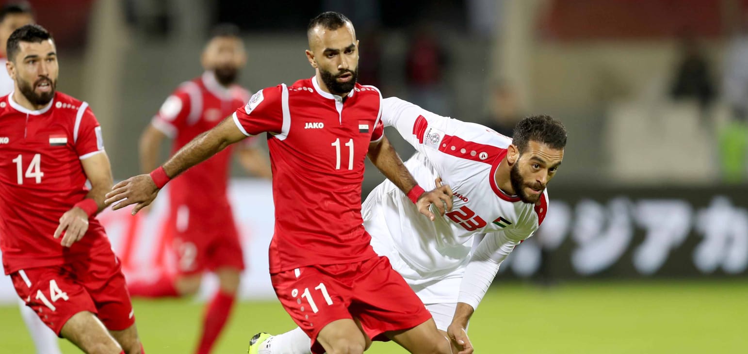 Football Lebanon - المنتخب السوري يتلقى ضربة قوية بإصابة العمري