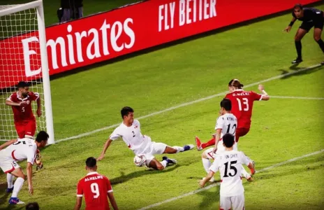 Football Lebanon - كأس آسيا: لبنان يودع البطولة بفوز تاريخي على كوريا الشمالية