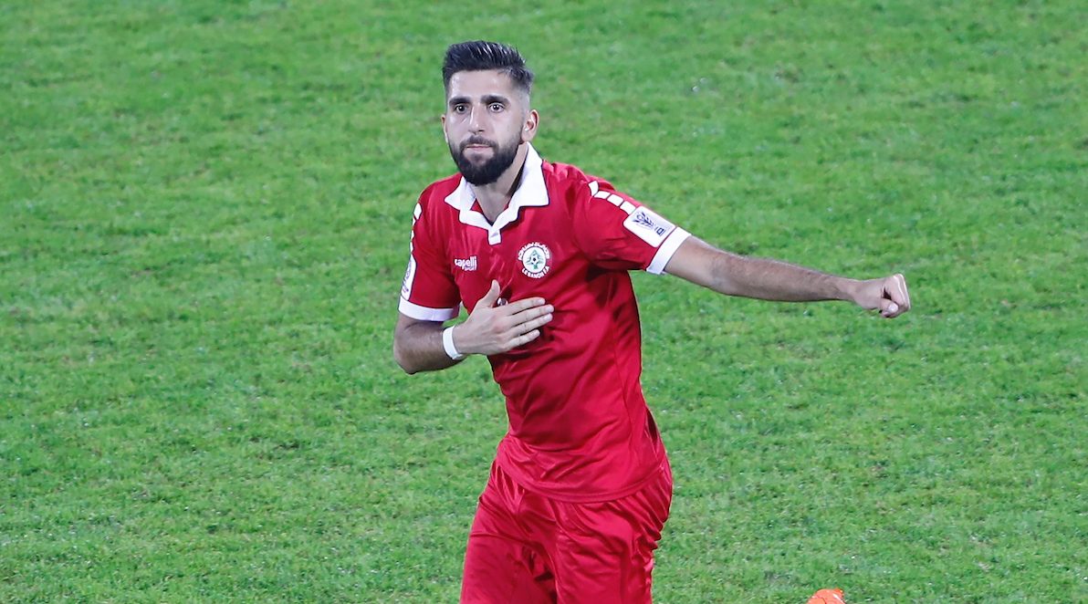 Football Lebanon - الحلوة هداف لبنان في كأس آسيا