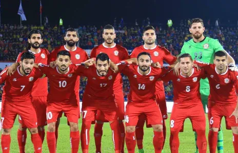 Football Lebanon - لبنان يرتقي أحد عشر مركزاً