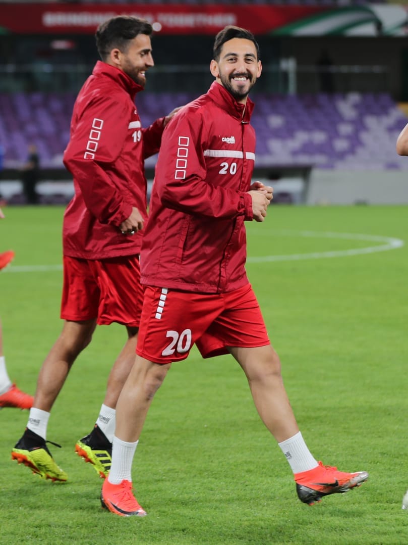 Football Lebanon - ربيع عطايا إلى التمرين المنفرد