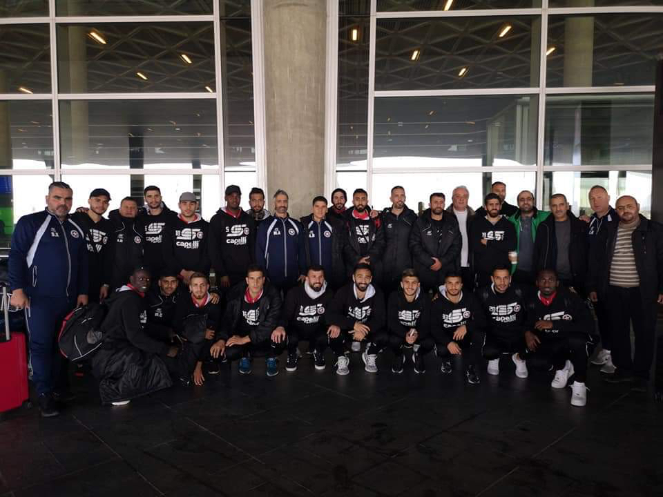 Football Lebanon - وصول بعثة النجمة الى الاردن