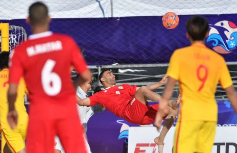 Football Lebanon - فوز لبنان على الصين في افتتاح بطولة آسيا الشاطئية