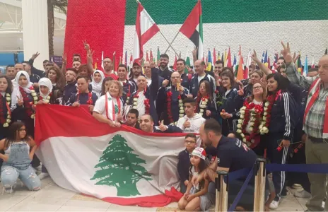 Football Lebanon - استقبال كبير من الجالية اللبنانية لبعثة ذوي الاحتياجات الخاصة