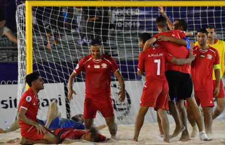 Football Lebanon - لبنان يودع شاطئية آسيا أمام فلسطين