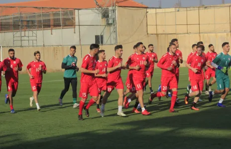 Football Lebanon - المنتخب الاولمبي يجري تمرينه الأول