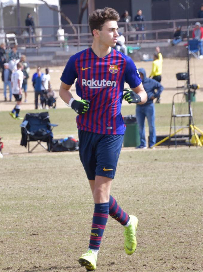 Football Lebanon - أبو جودة من أكاديمية برشلونة الأمريكية إلى تجارب منتخب الشباب