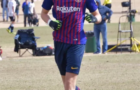 Football Lebanon - أبو جودة من أكاديمية برشلونة الأمريكية إلى تجارب منتخب الشباب