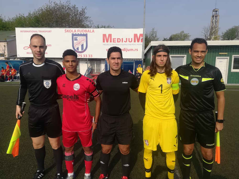 Football Lebanon - لبنان يتغلب على صربيا وينعش آماله في بلوغ الدور الثاني 