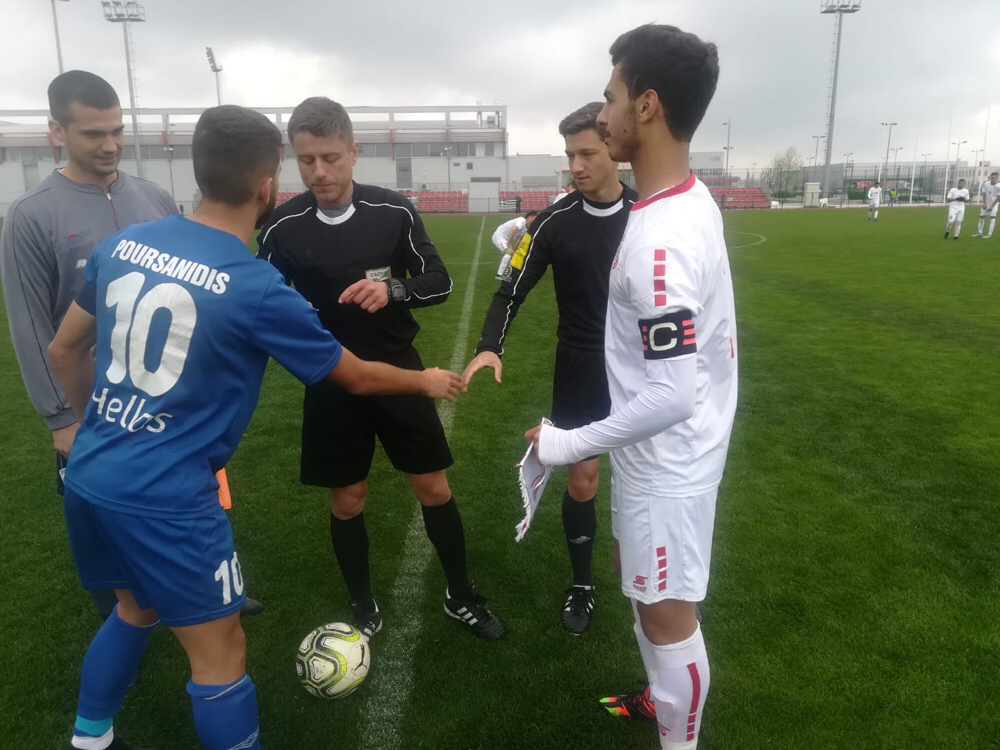 Football Lebanon - لبنان يخسر أمام اليونان في بطولة العالم المدرسية