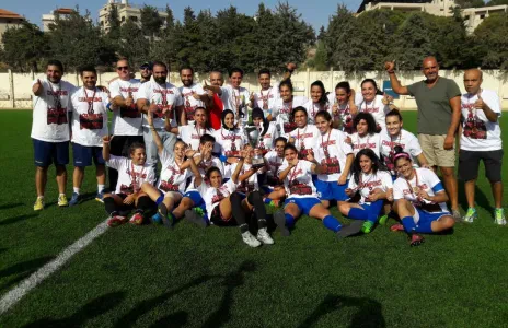 Football Lebanon - سيدات الزوق ابطال كأس لبنان