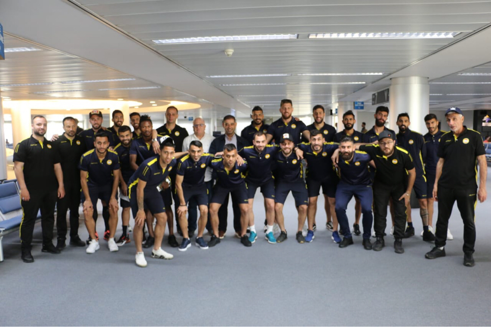Football Lebanon - بعثة العهد تغادر الى الكويت