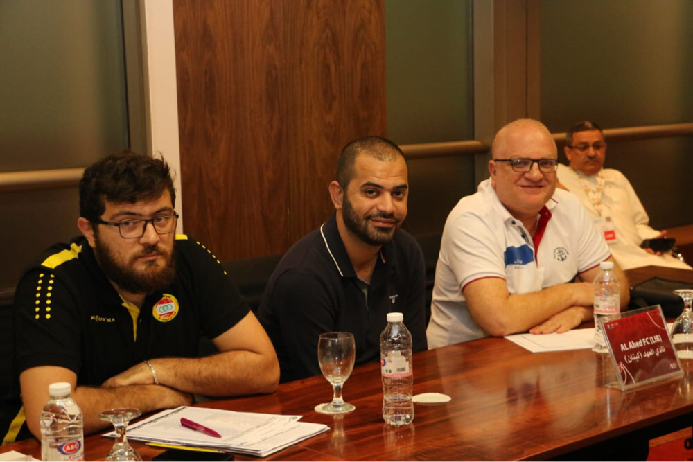 Football Lebanon - الاجتماع الفني لمباراة العهد والقادسية الكويتي