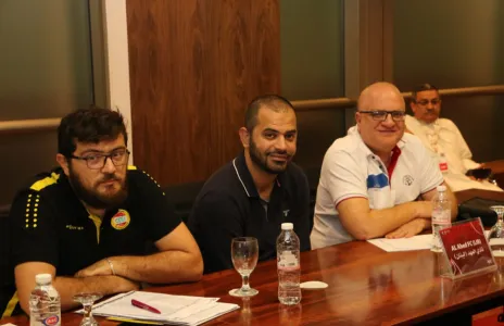 Football Lebanon - الاجتماع الفني لمباراة العهد والقادسية الكويتي