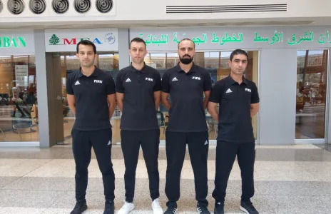 Football Lebanon - طاقم تحكيم دولي لبناني لقيادة مباراة الأردن وإندونيسيا