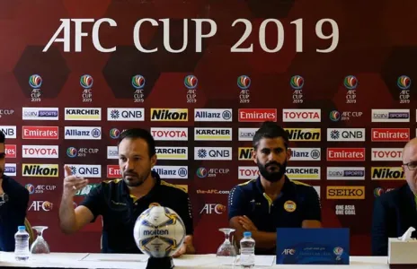 Football Lebanon - مرمر في المؤتمر الصحافي | نأمل بالفوز ومواصلة الدرب في البطولة