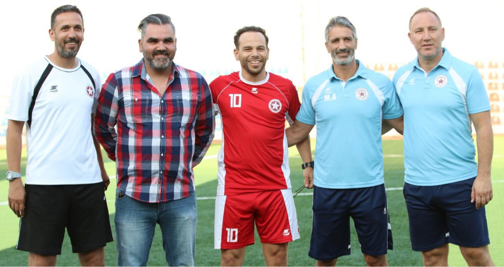 Football Lebanon - النجمة يقدم جهازه الفني الجديد