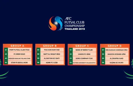 Football Lebanon - سحب قرعة بطولة الأندية الآسيوية بكرة الصالات