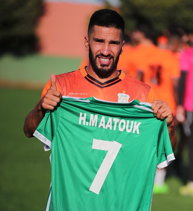 Football Lebanon - الأنصار يقدم معتوق في التمارين