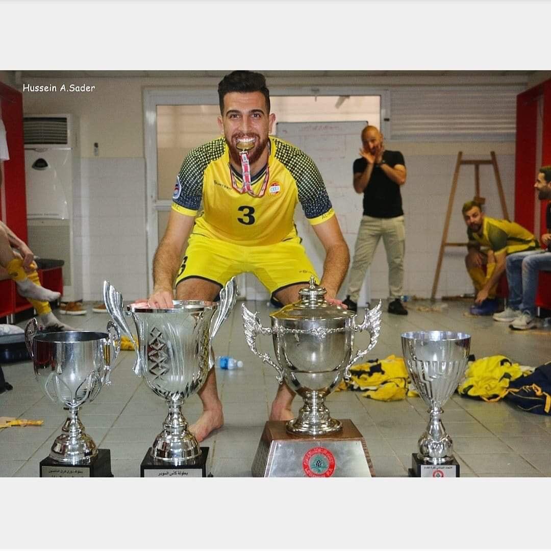 Football Lebanon - اصابة كساب خلال مبارة ودية