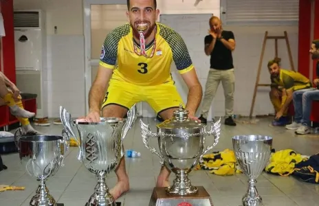 Football Lebanon - اصابة كساب خلال مبارة ودية