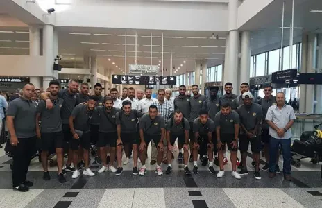 Football Lebanon - بعثة العهد تغادر الى الاسكندرية