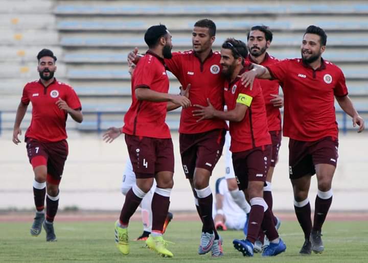 Football Lebanon - النجمة يفوز على الجيش السوري تحت انظار عظيمة 
