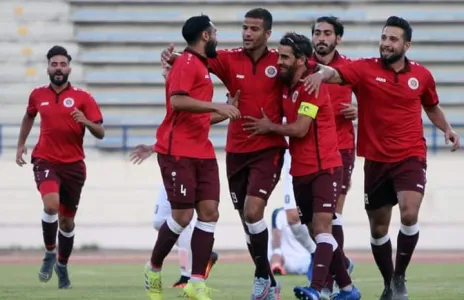 Football Lebanon - النجمة يفوز على الجيش السوري تحت انظار عظيمة 
