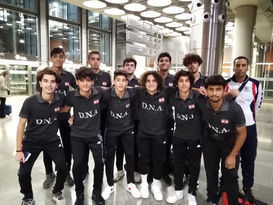 Football Lebanon - بعثة أكاديمية دايفيد ناكيد وصلت الى مدينة مدريد الاسبانية