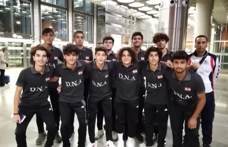 Football Lebanon - بعثة أكاديمية دايفيد ناكيد وصلت الى مدينة مدريد الاسبانية