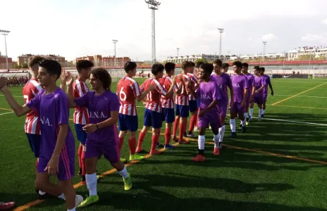 Football Lebanon - فريق اكاديمية دايفيد ناكيد خاض اولى مبارياته الودية في اسبانيا