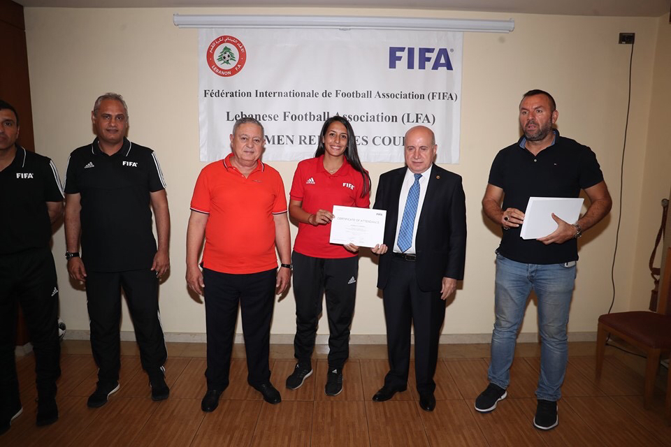 Football Lebanon - رئيس الاتحاد اللبناني يختتم دورة صقل الحكام