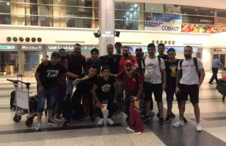 Football Lebanon - مشجعو النجمة الى تونس 