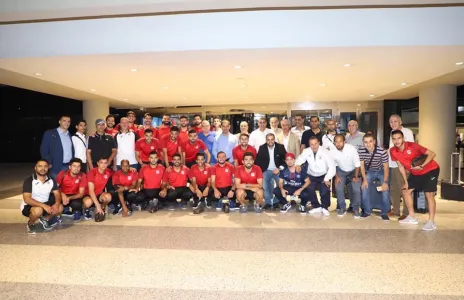 Football Lebanon - وصول بعثة نادي الجزيرة الأردني