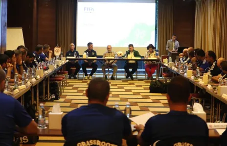 Football Lebanon - الإتحاد يفتتح ورشة عمل لتطوير كرة القدم المدرسية