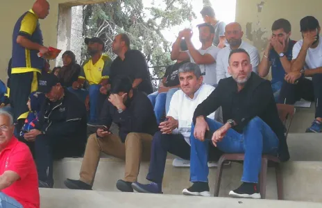 Football Lebanon - تميم سليمان يجلس مع جماهيره في بحمدون