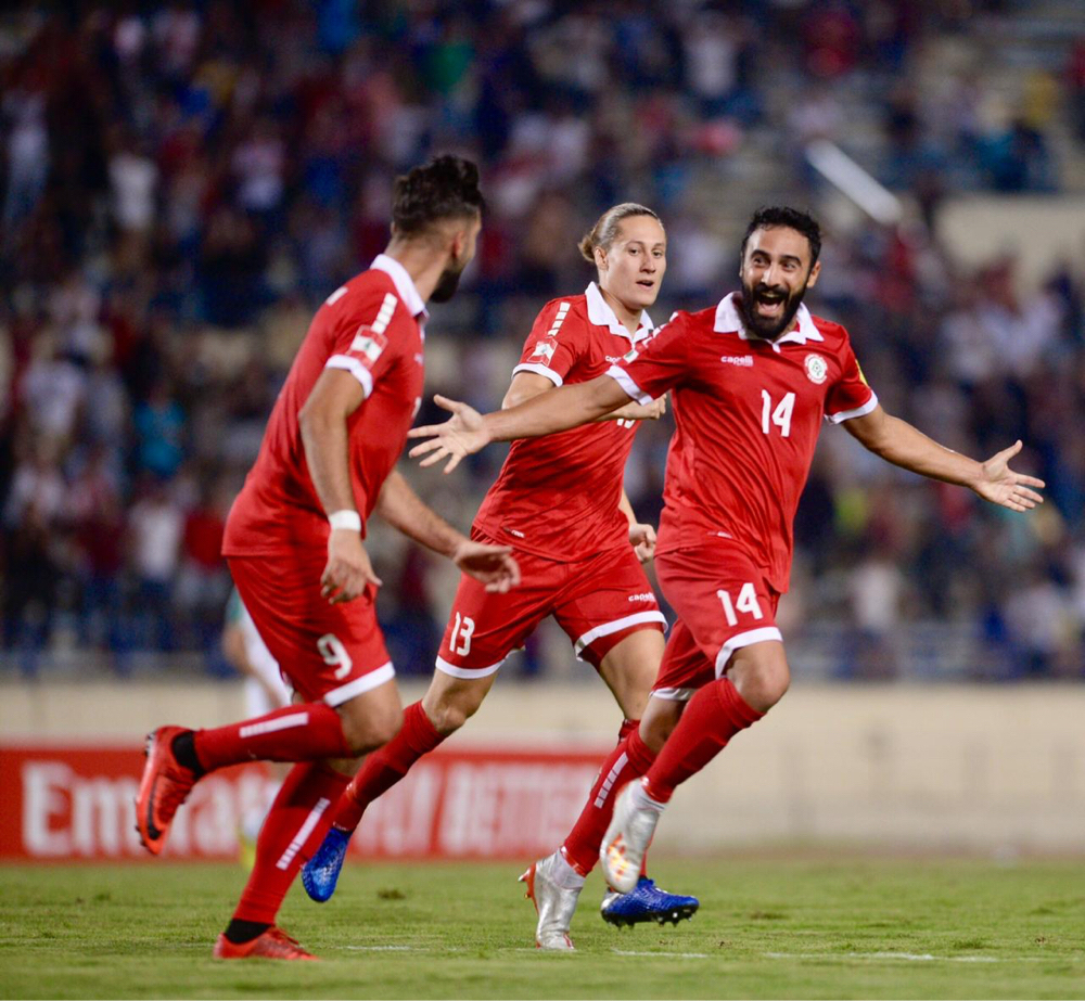 Football Lebanon - منتخب لبنان لكرة القدم يتوجّه إلى كولومبو للقاء سريلانكا الثلثاء المقبل