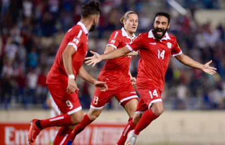 Football Lebanon - منتخب لبنان لكرة القدم يتوجّه إلى كولومبو للقاء سريلانكا الثلثاء المقبل