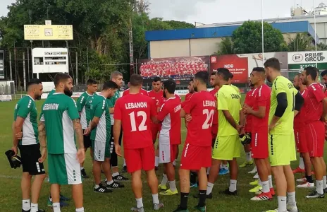 Football Lebanon - منتخب لبنان يستعد للقاء سريلانكا