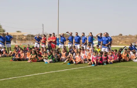 Football Lebanon - الشوف استضافت انفانتينو و نجوم كرة القدم العالمية 