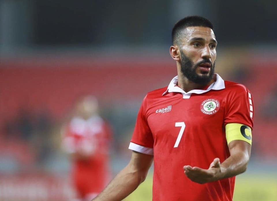 Football Lebanon - المعتوق هداف المنتخب والأكثر خبرة