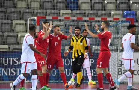 Football Lebanon - رجال الصالات يبدأون مشوار التصفيات بإنتصار كاسح