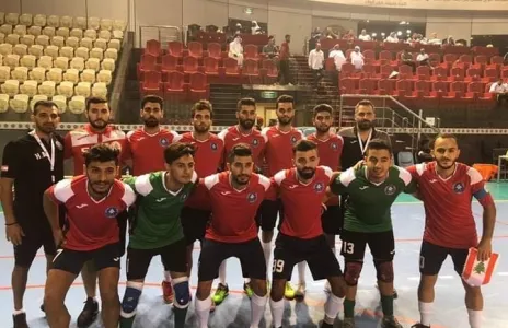 Football Lebanon - منتخب الصالات الجامعي يواصل تألقه في البطولة العربية