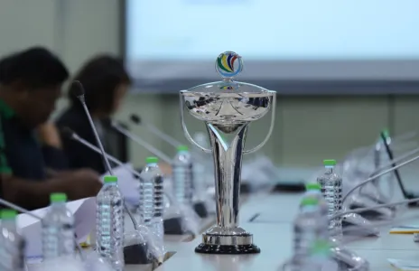 Football Lebanon - الاجتماع الفني السابق لمباراة العهد و٢٥ ابريل الكوري الشمالي