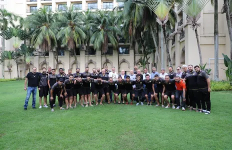 Football Lebanon - حيدر زار مقر بعثة نادي العهد في كوالالمبور