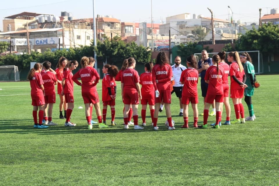 Football Lebanon - استعدادات منتخب لبنان لبطولة غرب آسيا للشابات