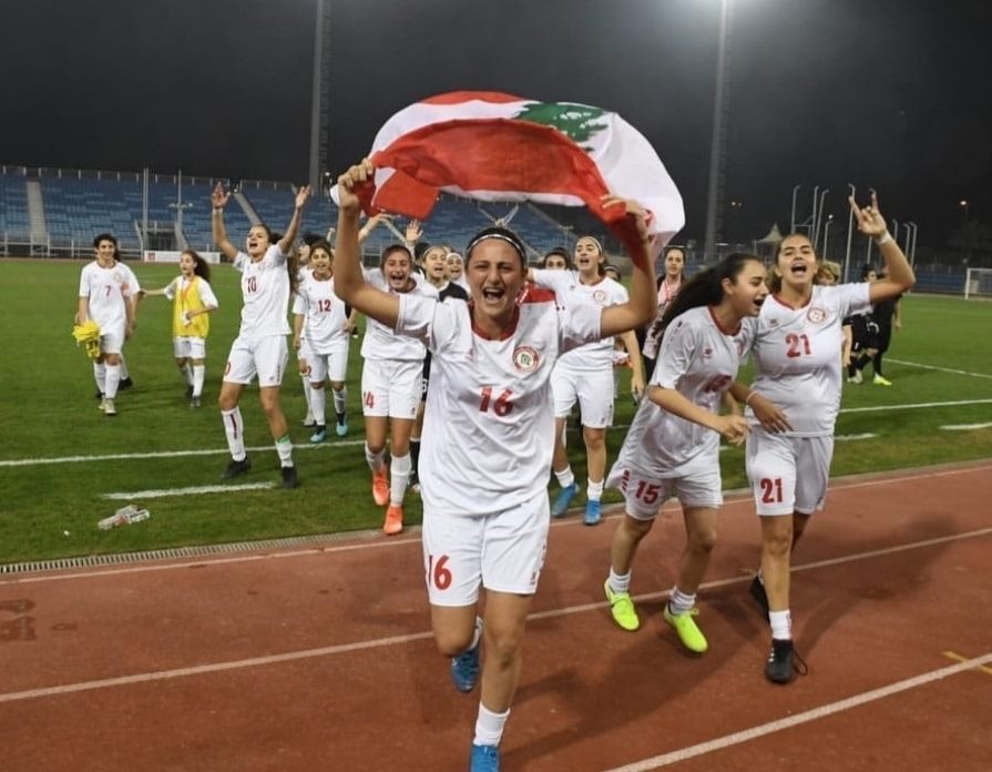Football Lebanon - لبنان بطل كأس غرب آسيا للشابات 